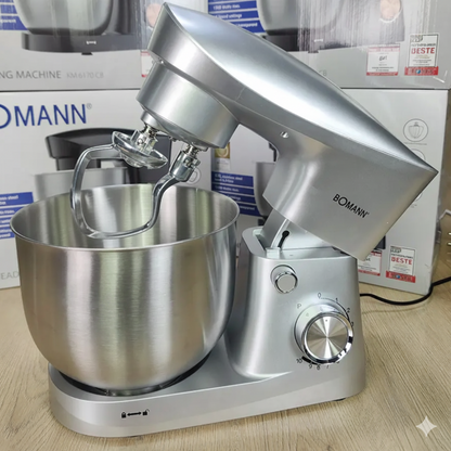 Bomann Germany Robot Pétrin 6L Double Crochet 1500W
